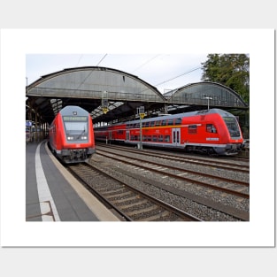 Aachen Station, Germany Posters and Art